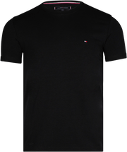 Core Stretch Slim C-Neck Tee - Flag Black